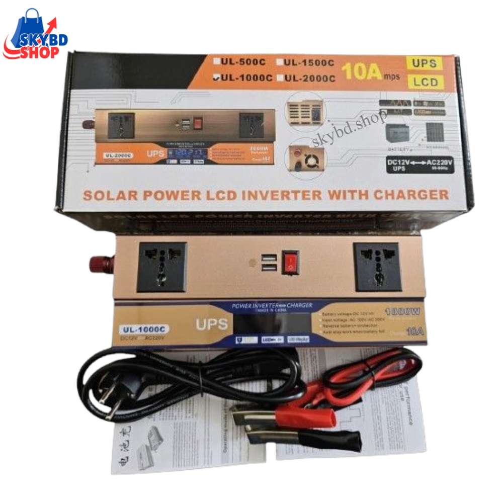 1000W Hi Class Smart IPS UPS with 10A battery charger UPS System